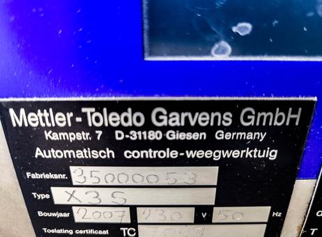 Mettler Garvens X3S "checkweigher" P2610161435