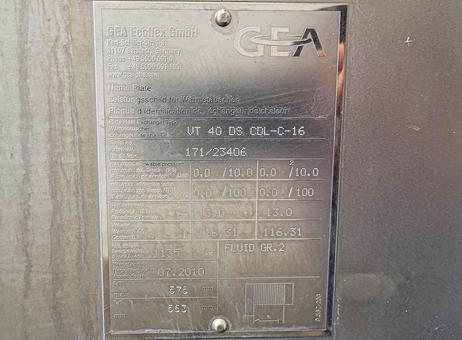 GEA Ecoflex VT40 DS P2610161480