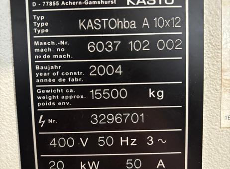 Kasto HBA A 10×12 P2610161631