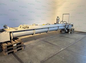 Kolleman Double cooling screw 2 x DN300 - Horizontal screw conveyor