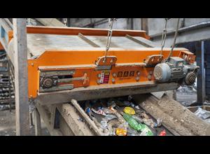 BAS MBS-M-1000 Permanent Magnetic Overband Separator - New, Made in Türkiye