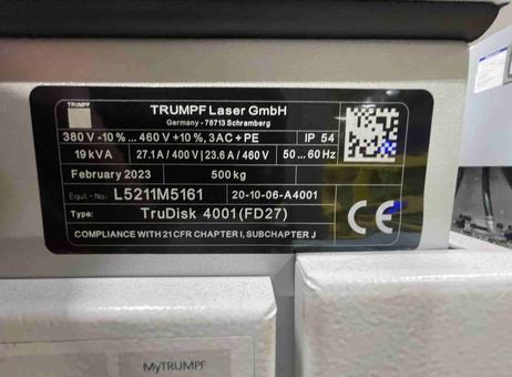 TRUMPF TruLaser Cell 8030 L60 P261019215