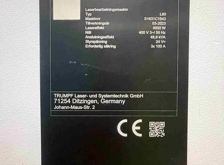 TRUMPF TruLaser Cell 8030 L60 P261019215