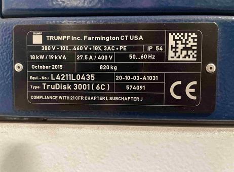 TRUMPF TruLaser Cell 8030 L45 P261019216