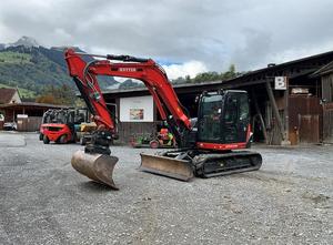 2023 Kubota KX085-5 8,5 ton tracked excavator