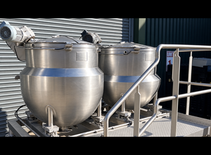 ChemPlant 2 x 400ltr Industrial cooker