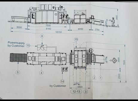 Venjakob Spray & Drying Line for Flat Parts P261020172