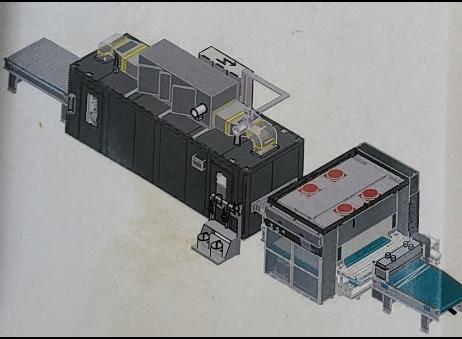 Venjakob Spray & Drying Line for Flat Parts P261020172