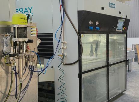 Venjakob Spray & Drying Line for Flat Parts P261020172