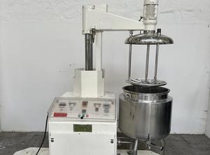 150-liter usable-capacity mixer-melter KRIEGER, type FONDO-MAT-UNIVERSAL FMU 150 - Stainless steel