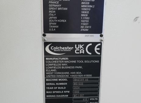 COLCHESTER MASTIFF VS1800 x 1500mm P261021116