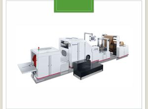 WENZHOU HONGYING SBR290 Μηχανή κατασκευής χάρτινων σακουλών με τετράγωνο πάτο