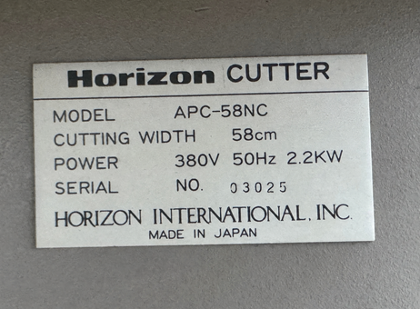 Horizon APC 58NC P261022151