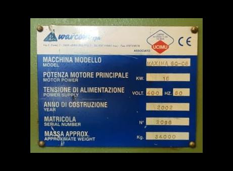 WARCOM MAXIMA 60-08 P261022157