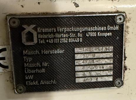 Koppert Machines / Thürlings Weger / 30 D P261023054