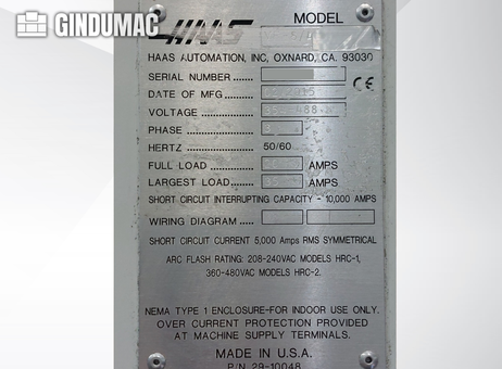 HAAS VF-8 P261023165