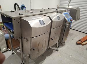Πλήρης γραμμή επεξεργασίας τροφίμων Loma CW3 Checkweigher / IQ3 Metal Detector