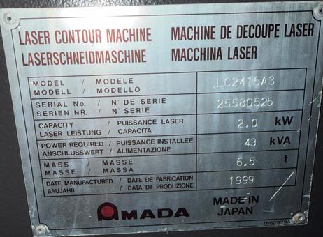 AMADA LC2415 P261025015