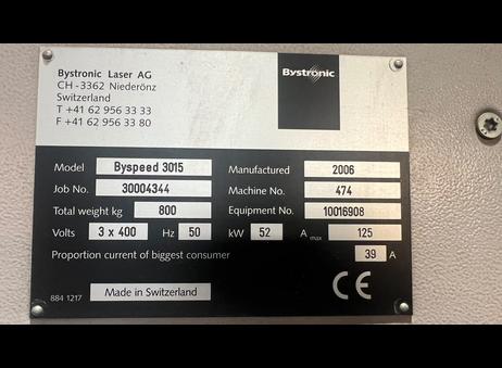 Bystronic Byspeed 4400w P261027115