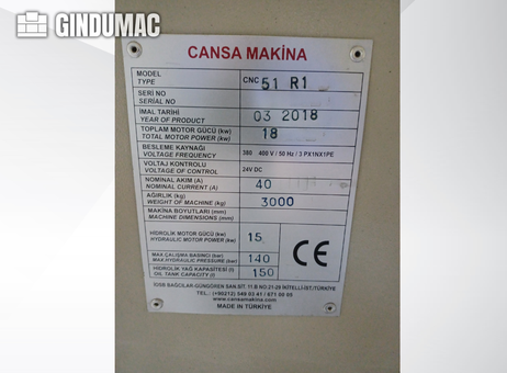 CANSA  CNC 51 R1 P261027150