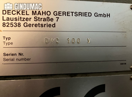 DMG DMC 100 V hi-dyn P261027165