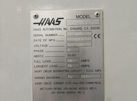 Haas VF-2 SS P261028041