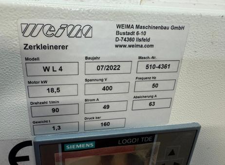 Weima WL4 P261029107