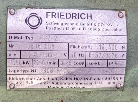Merz 570/50-650 cascade separator P80125234
