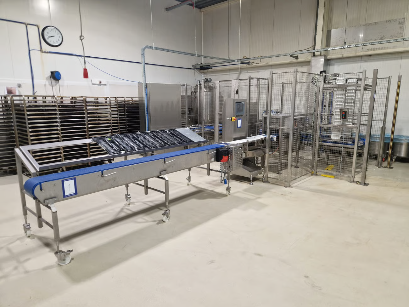 Online auction quiche filling line on behalf of Didess in Gierle (BE)