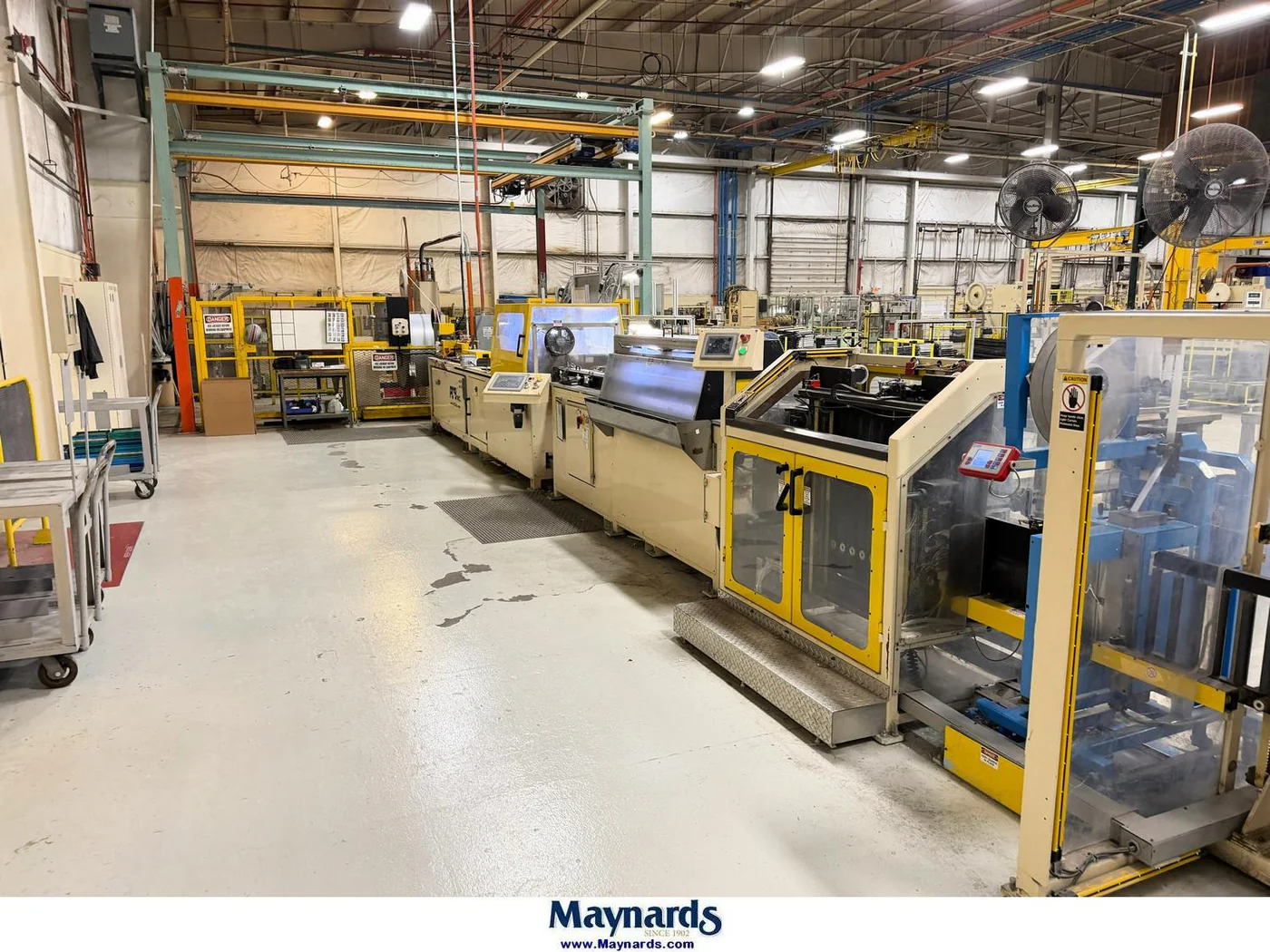 Online Auction: High-value manufacturing equipment from a major automotive production environment