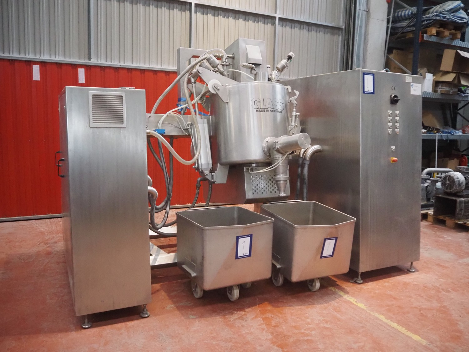 Online auction machinery and tanks for the food processing industry in Barcelona (ES)