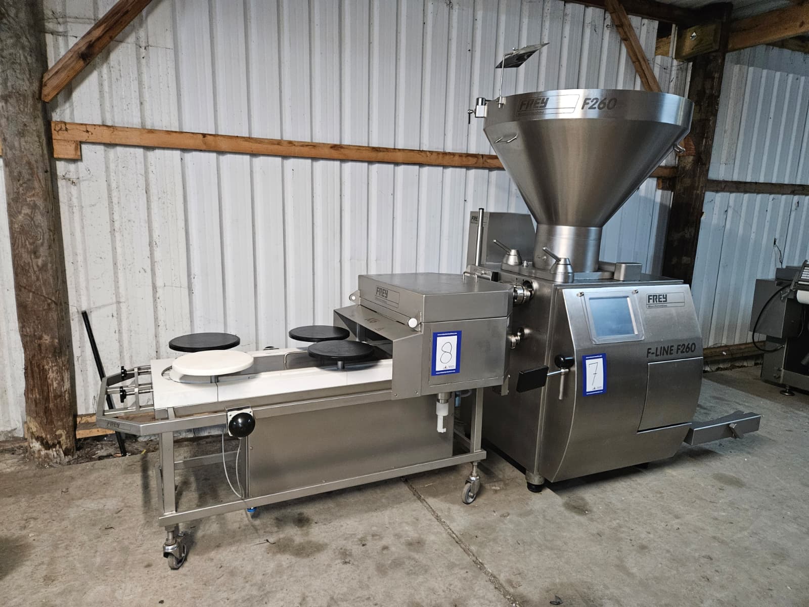 Online auction machinery for the food industry on behalf of Windsor Food Machinery Ltd in Ashford (UK)