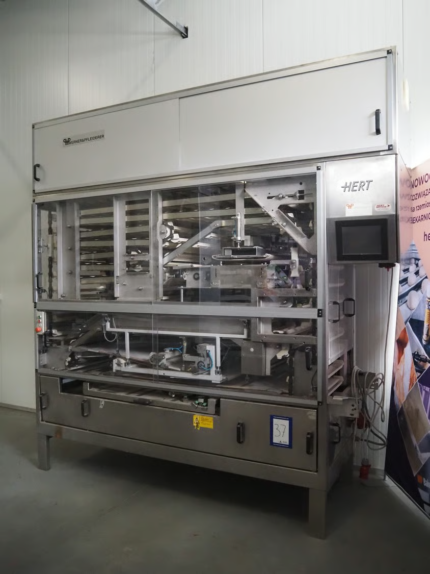 Online auction machinery for the bakery industry on behalf of Hert sp. z o.o. in Warsaw (PL)