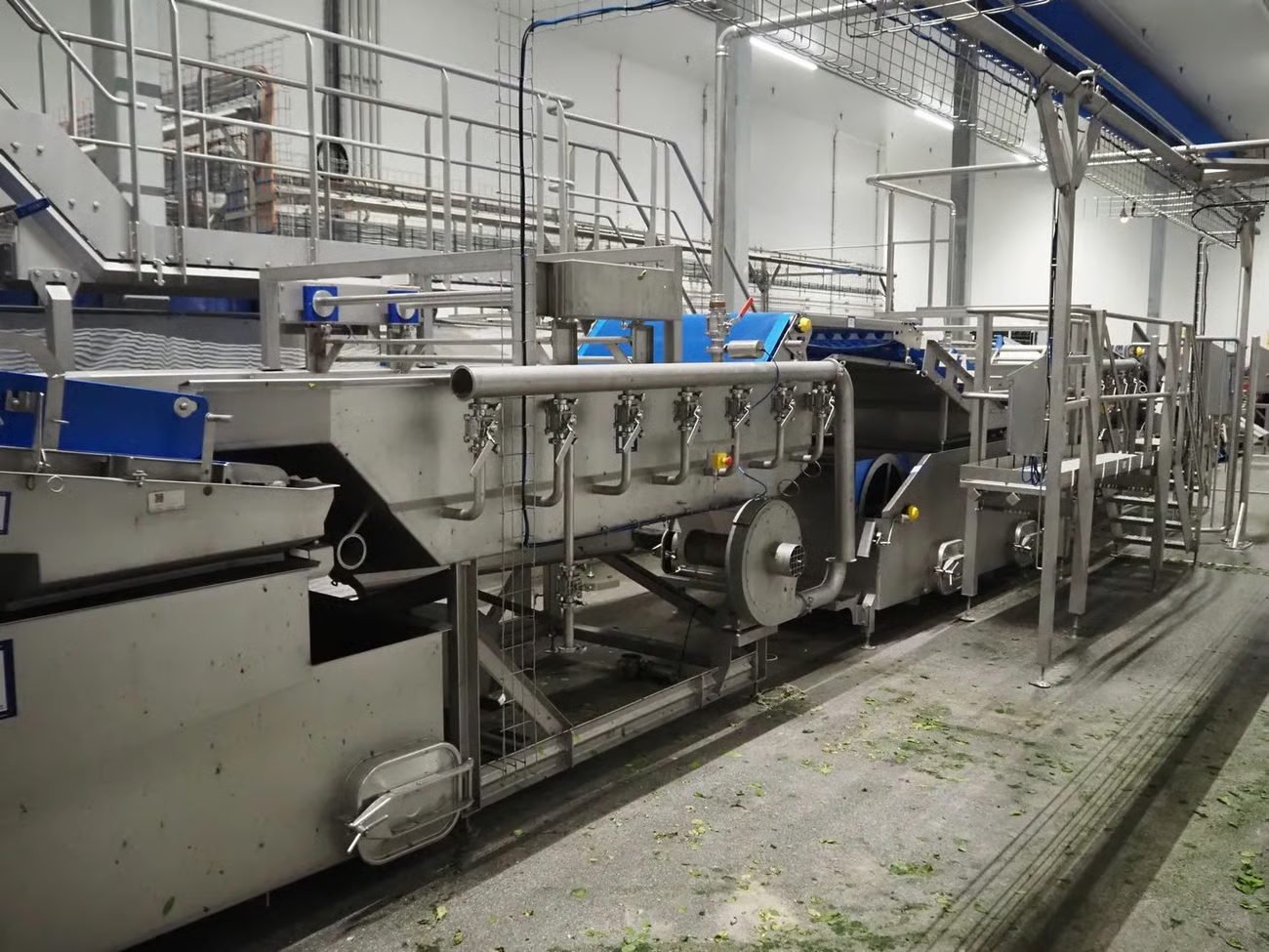 Online auction FTNON washing and drying line for leafy vegetables on behalf of Hessing Supervers in Schwalmtal (DE)