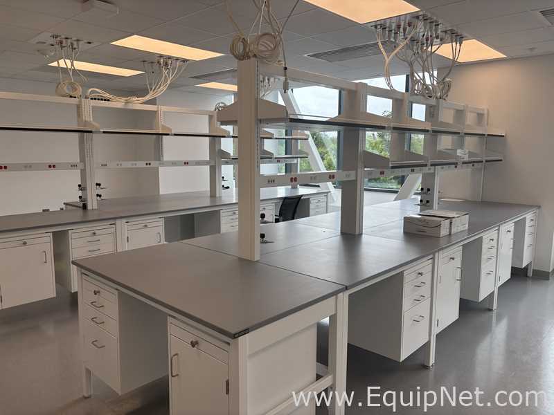 Online Auction: Bulk Lab Furniture Liquidation – Bench Lots, Storage Cabinets & Complete Lab Casework